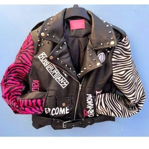 Akira/Azaela Wang Faux Leather Jacket